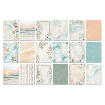 49 &amp; Market - Coastal Soul Collection - By Joanne Bain - 6" x 8" Paper Pad - JCS36817 - 27 Sheets