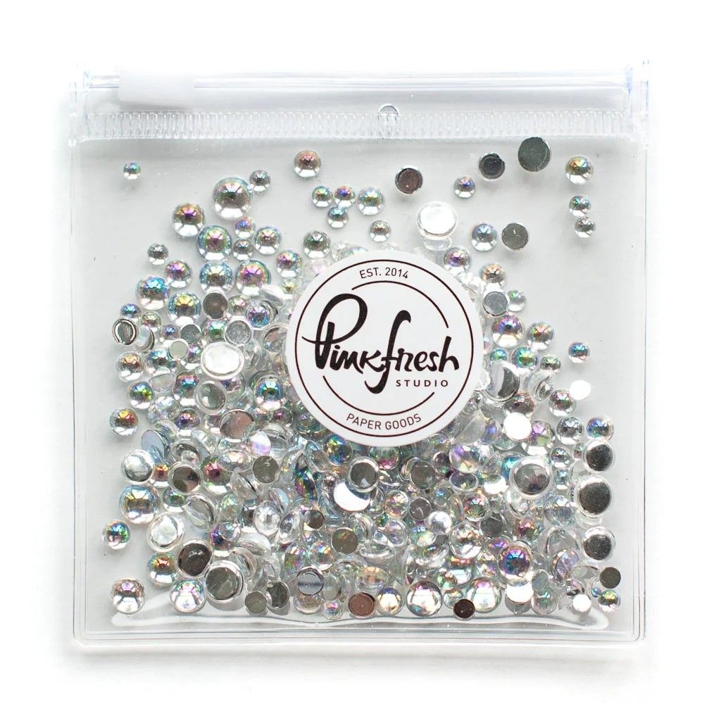 PinkFresh Studio - Essentials - Clear Drops - Iridescent - PF090ES