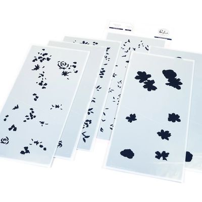 PinkFresh Studio - Cozy Bloom Bundle - Stamp. Stencil &amp; Die - 245924,246124 &amp;245924