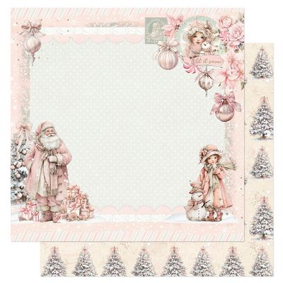 Prima Marketing - A Frank Garcia Collection - Christmas Blush - 12" x 12" Paper Pack - 982577 - 16 Sheets