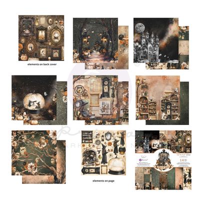 Prima Marketing - 3 Girls Tales - Made of Magic Collection - 12" x 12" Paper Pack - 684808 - 14 Sheets