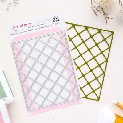 PinkFresh Studio - Seasons of Wonder Collection - Celestial Weave Die - 337226