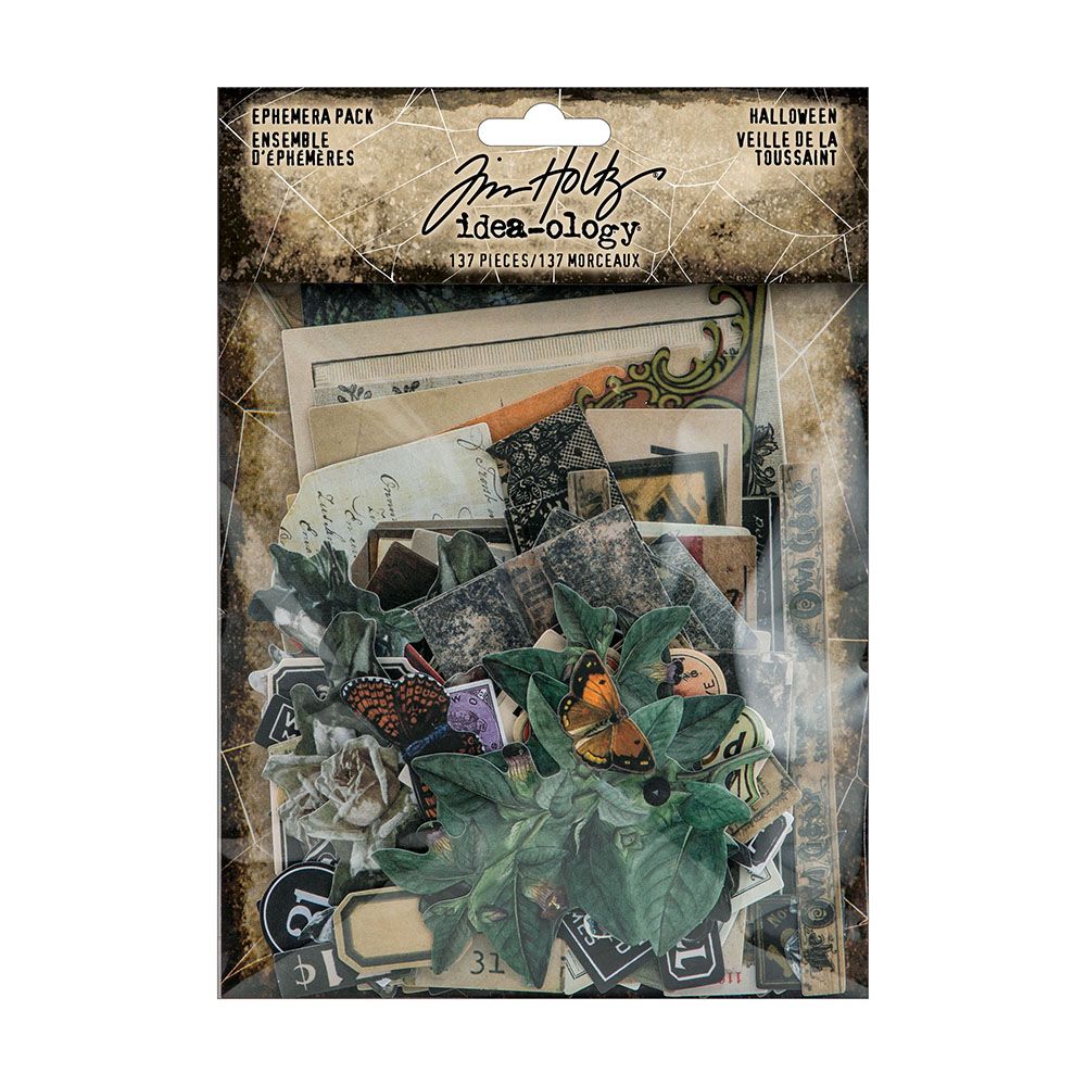 Tim Holtz - idea-ology - Halloween - Ephemera - TH94260 - 9pcs