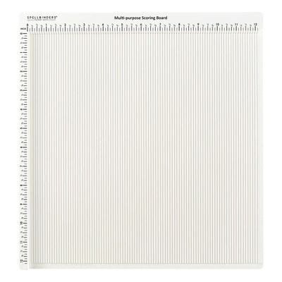 Spellbinders Paper Arts - Tools - 12" x 12" Scoring Board &amp; Tool - T-070