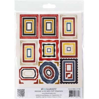 49 &amp; Market - A Michelle Coleman Collection - Mouse &amp; Co - Frames - MMC377089 - 41 pcs