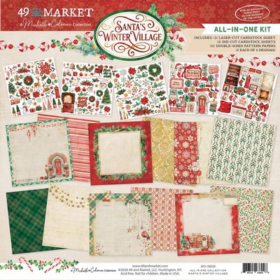49 & Market - A Michelle Coleman Collection - All In One - Santa's Winter Village - AIO38026