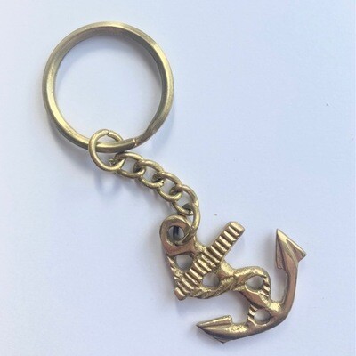 Keyring: Brass Anchor