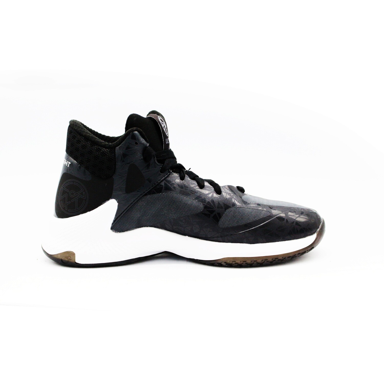 Peak Light Weight Outdoor and Indoor Basketball Shoe (Black White)