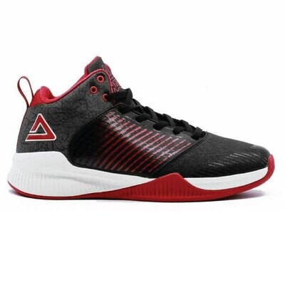 Rising Star Burner Men's Basketball Shoes (Black Red)