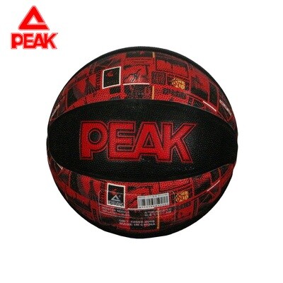 PEAK PU Basketball -Dk Red Black