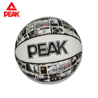 PEAK PU Basketball -White Black