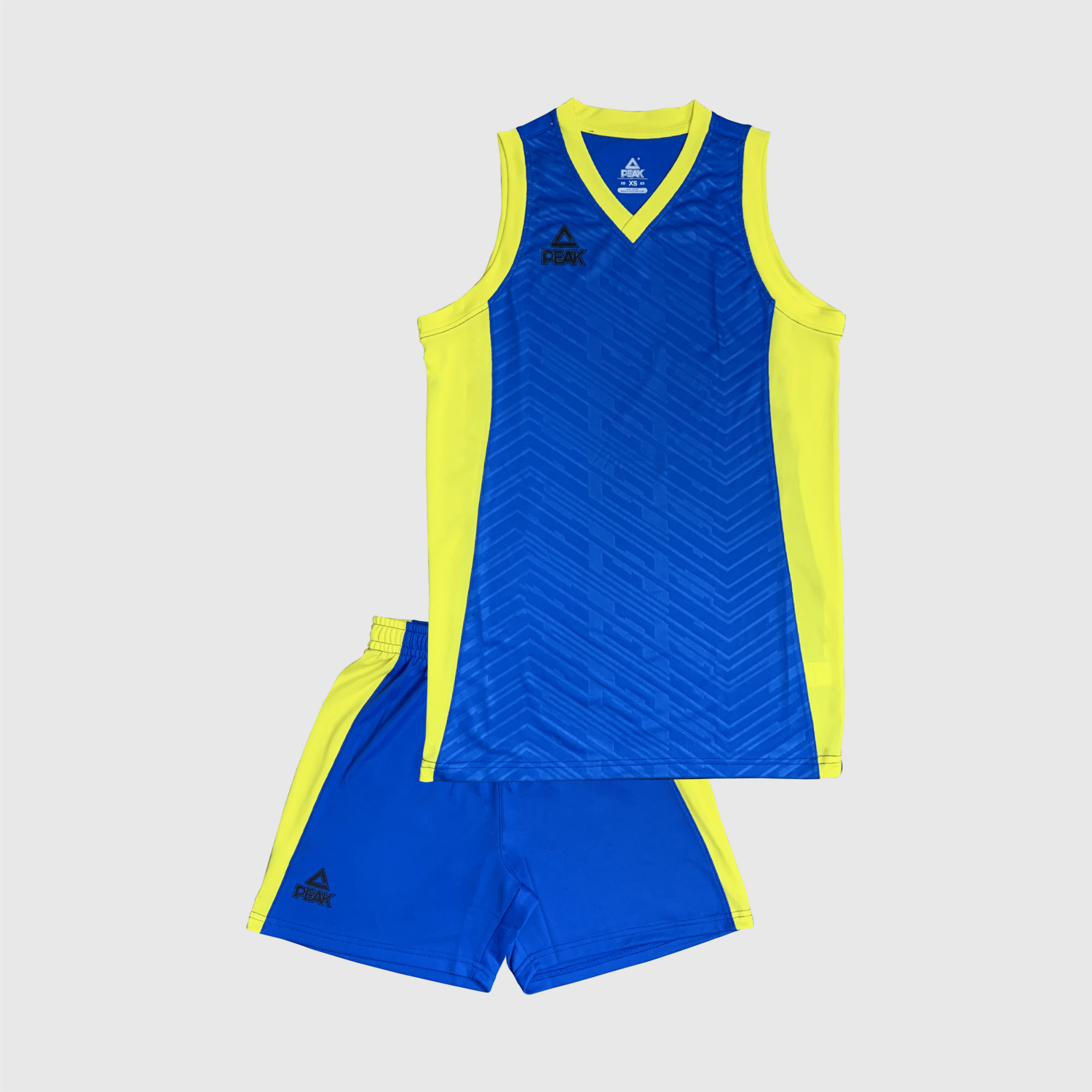 PEAK Basketball Jersey Set - Blue