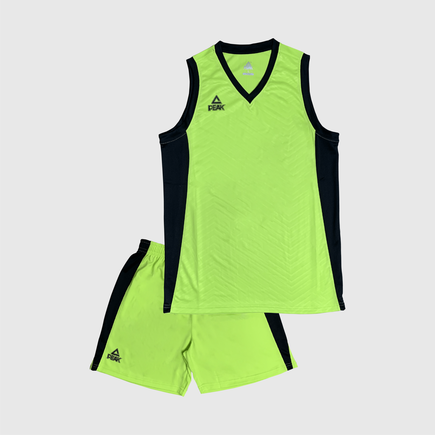 PEAK Basketball Jersey Set - Green