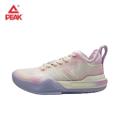 PEAK Andrew Wiggins 1.0 Low Cut Fixed Midsole Men's High Basketball Shoes - Camellia Pink