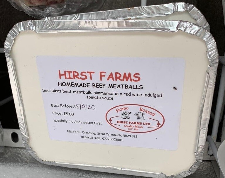 Hirst Farm Ready Meals
