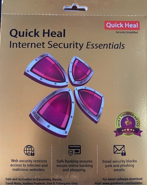 Quick Heal Internet Security 1 User