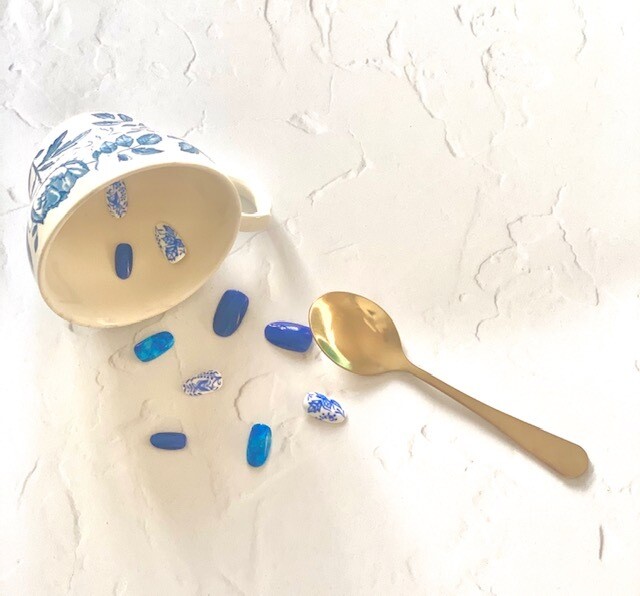 Spill the Tea press-on nail set