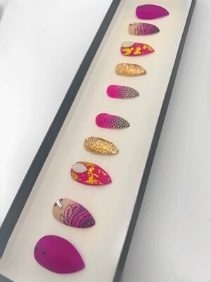 Marrakesh press-on nail set