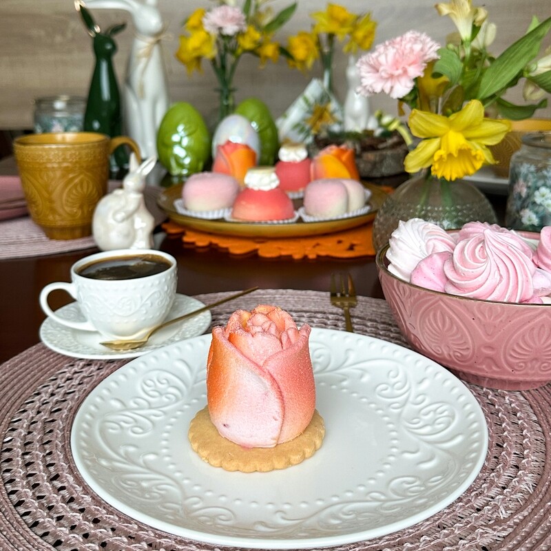 MONO PORCJE RÓŻA /2szt.