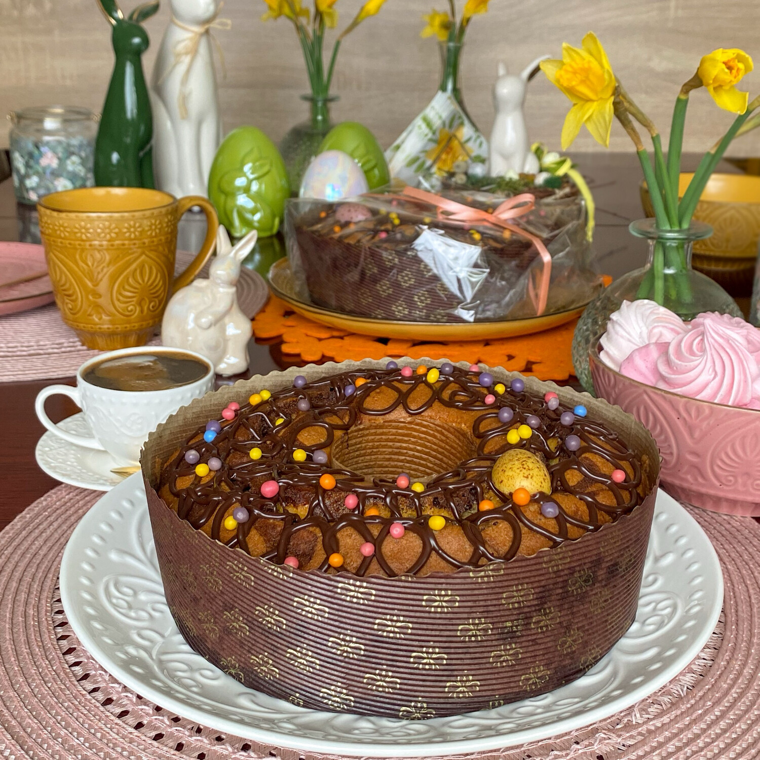 BABKA CZEKOLADOWO-POMARAŃCZOWA