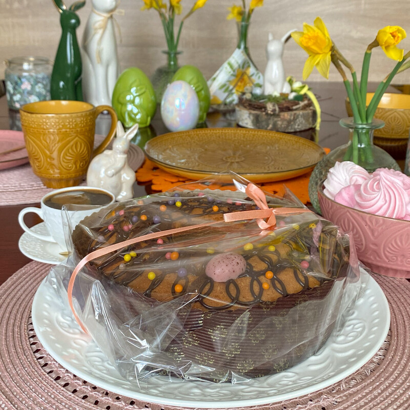 BABKA CZEKOLADOWO-POMARAŃCZOWA