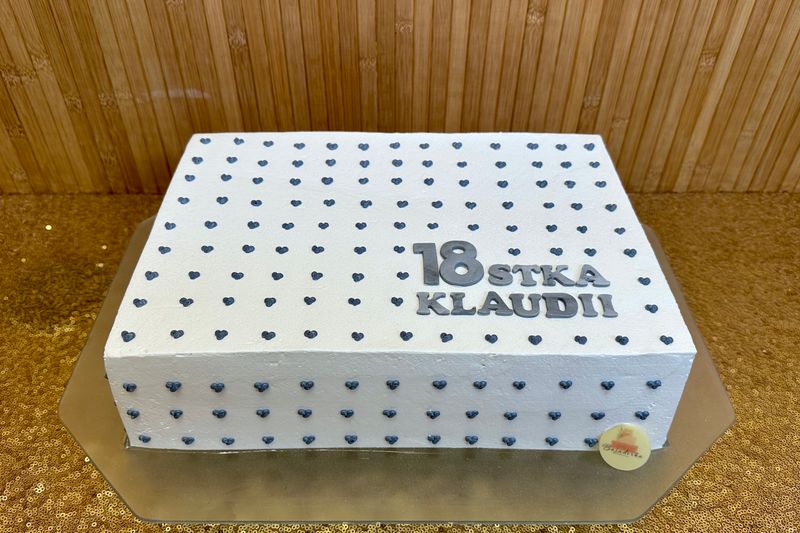 TORT PROSTOKĄTNY - "Happy Birthday"