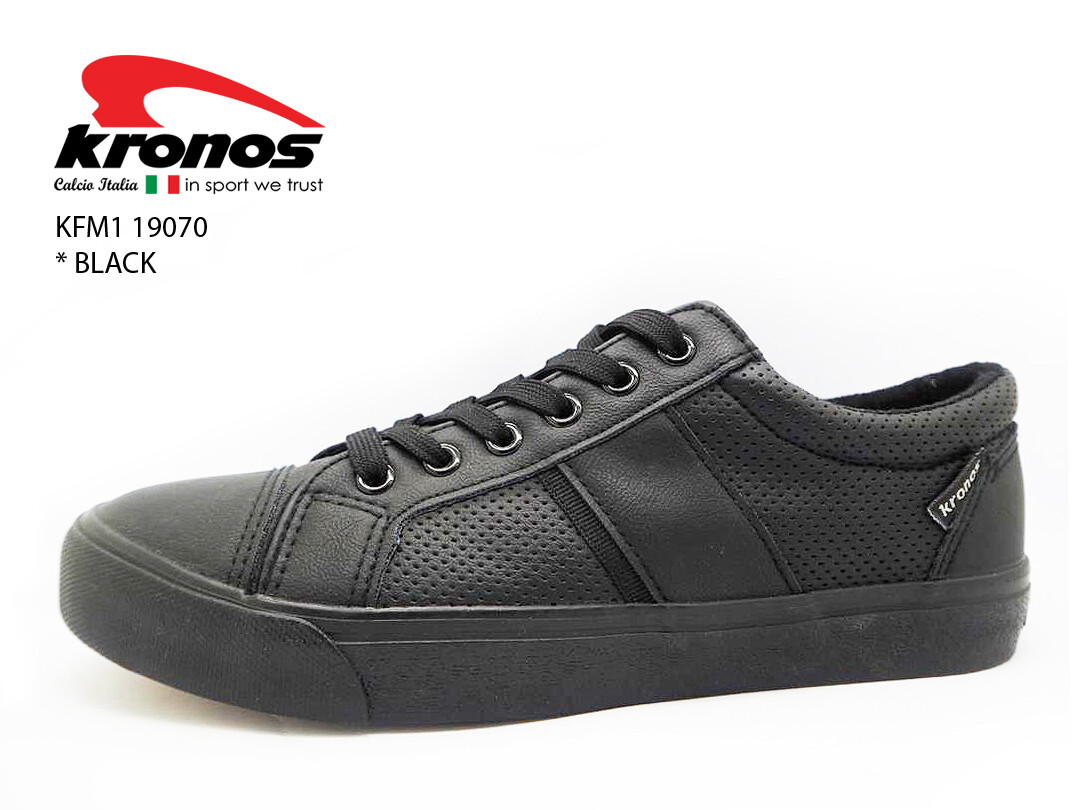 Kronos School Shoes Black ( Limited )