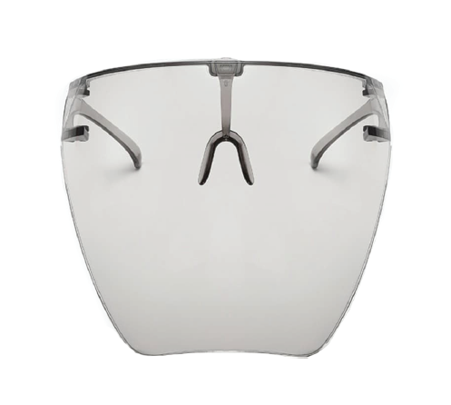TRANSPARENT SAFETY PROTECTOR FACE SHIELD