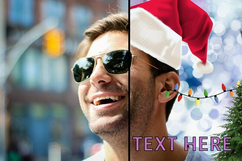Create your custom christmas card