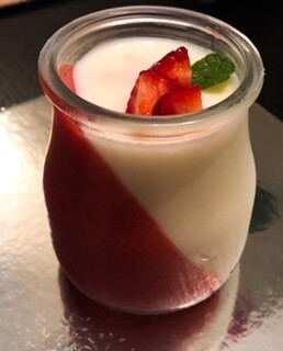 Strawberry Panacotta