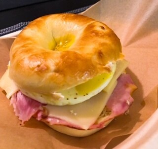 Ham. Egg. and Cheese Bagel