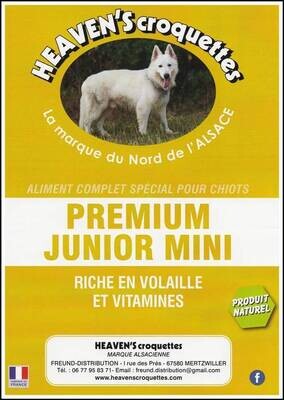 Pour toutes races de petits chiots jusqu'à 1 an