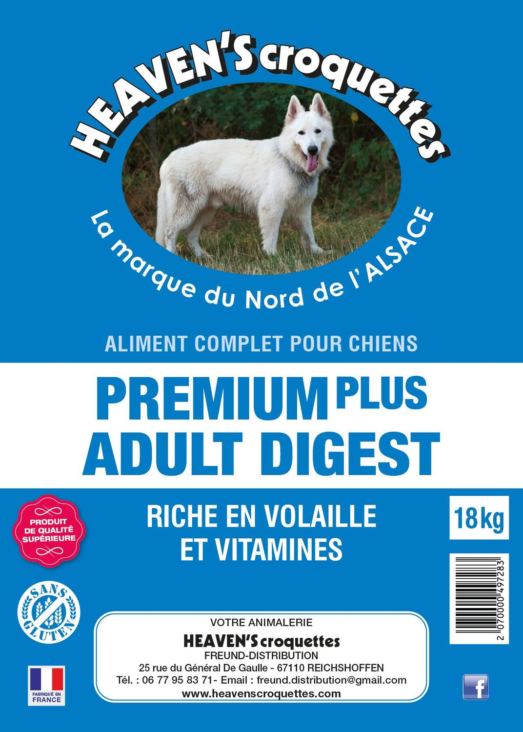 PREMIUM PLUS ADULT DIGEST 18Kg