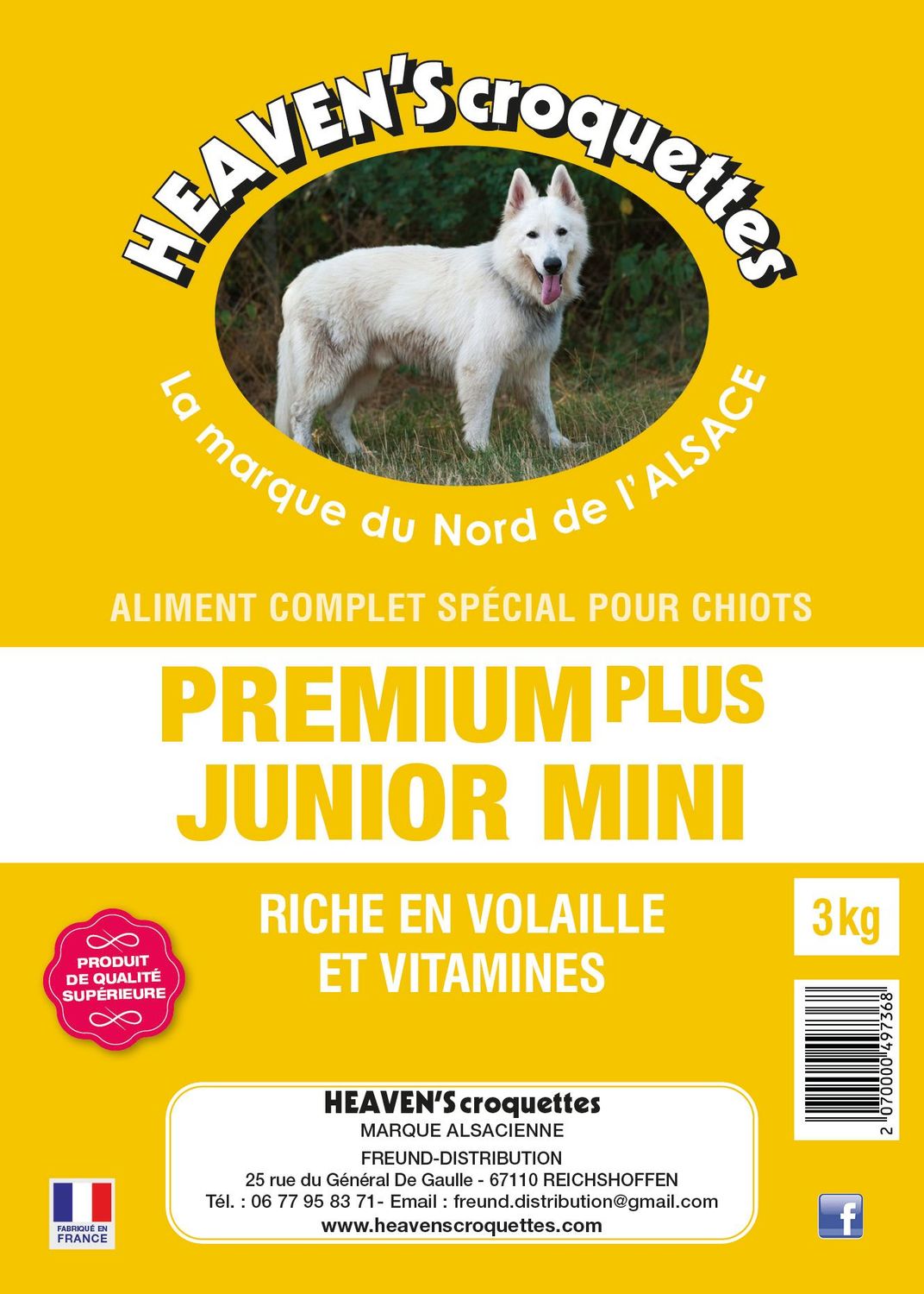 PREMIUM PLUS JUNIOR MINI 3 kg