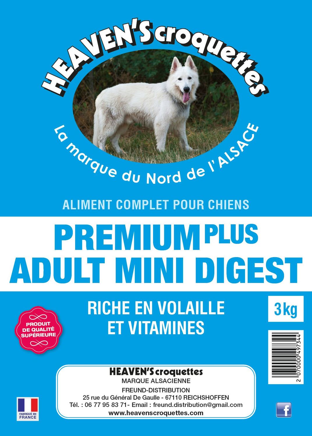 PREMIUM PLUS ADULT MINI DIGEST 3kg