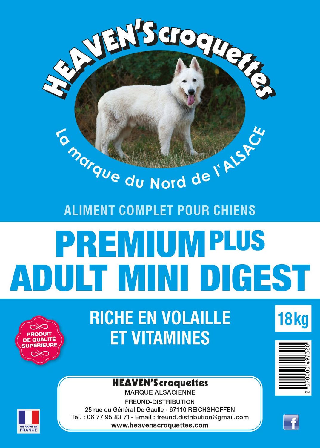 PREMIUM PLUS ADULT MINI DIGEST 18Kg