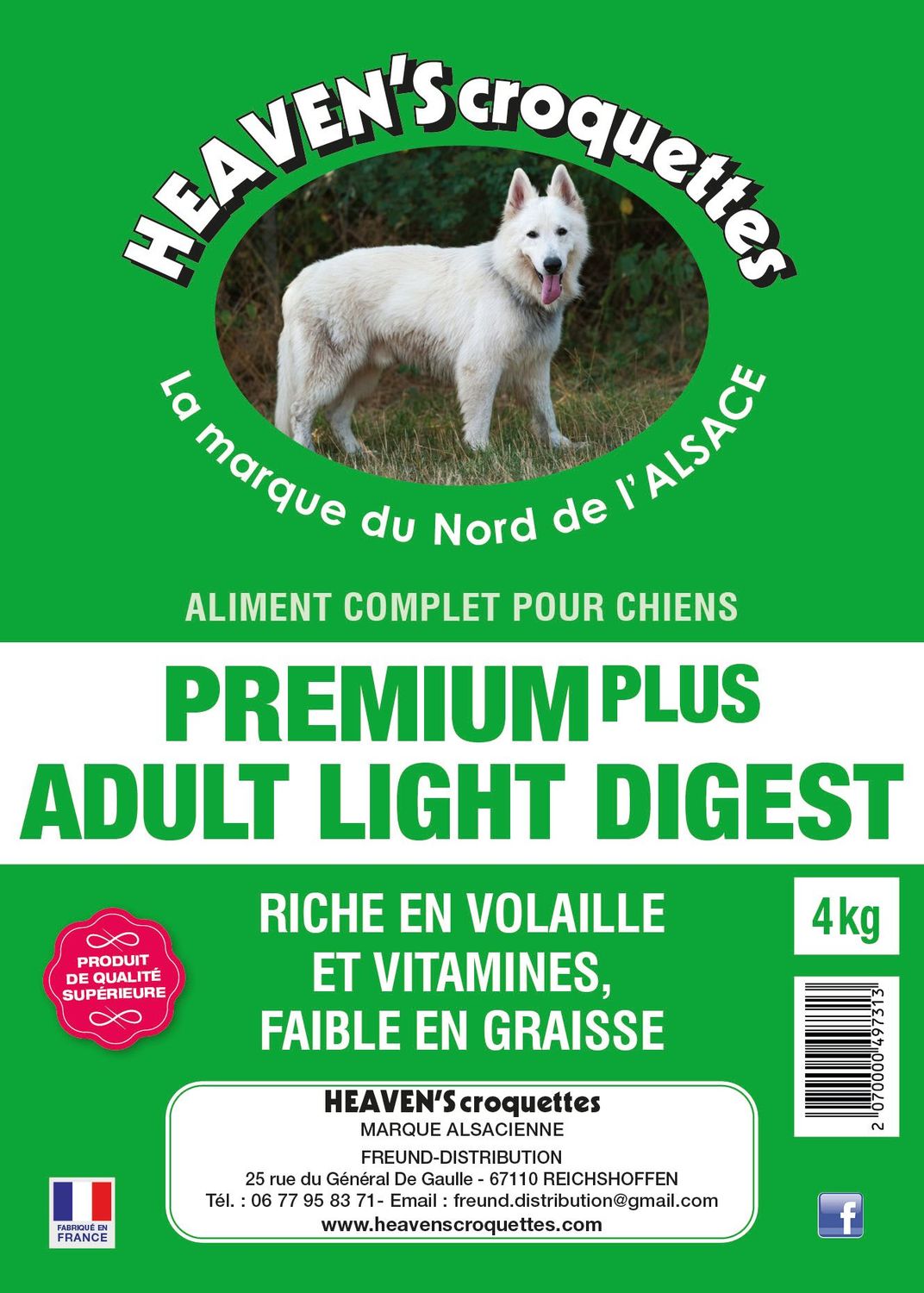 PREMIUM PLUS ADULT LIGHT 4 kg