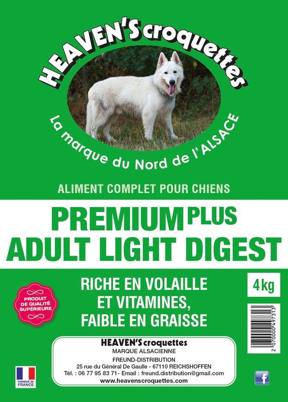 PREMIUM PLUS ADULT LIGHT 4 kg