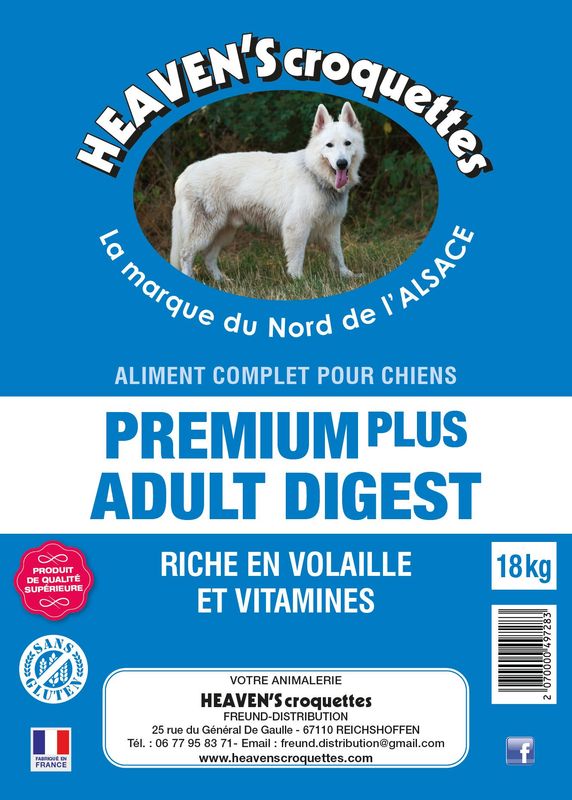 PREMIUM PLUS ADULT DIGEST 18Kg