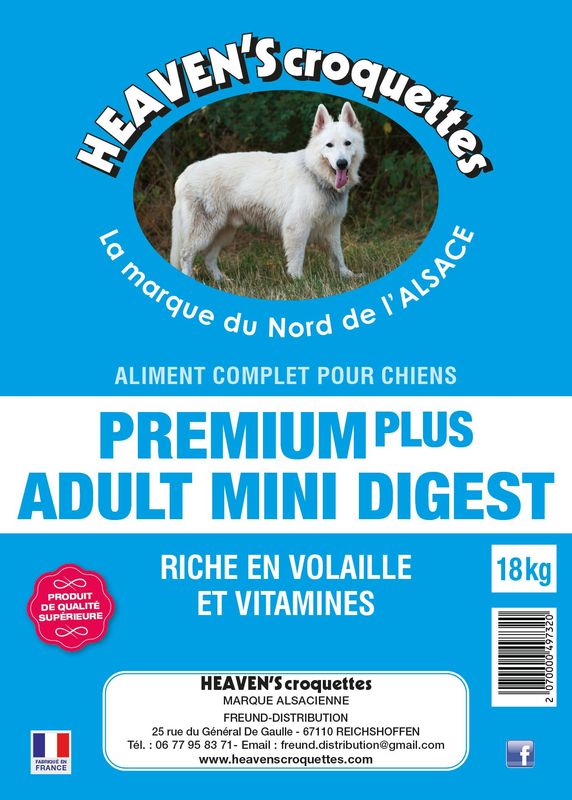 PREMIUM PLUS ADULT MINI DIGEST 18Kg