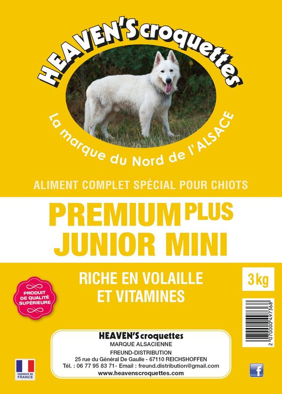 PREMIUM PLUS JUNIOR MINI 3 kg