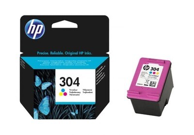 HP 304 cartouche d'encre trois couleurs conçue par HP