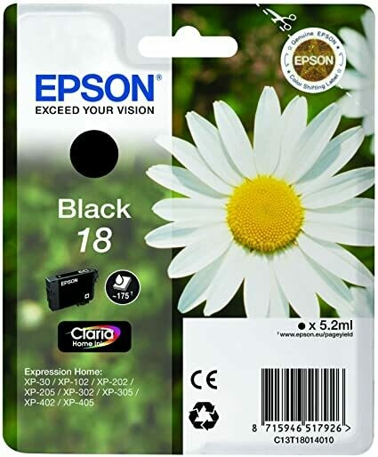 EPSON T1801 - Encre Claria Home N