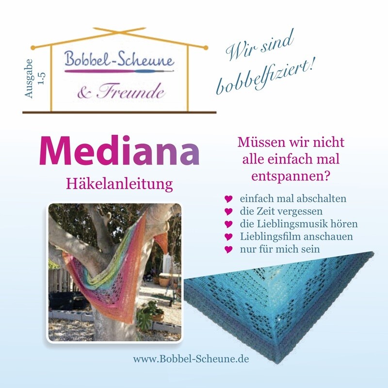 Häkelanleitung Häkelanleitung "Mediana" zum Sofortdownload