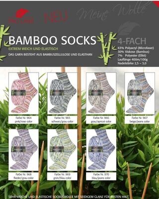 Bamboo Socks 4 fach