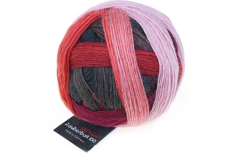 Schoppel Zauberball 100 - Red to Go - Farbe 2305 Schoppel Zauberball 100 - Red to Go - Farbe 2305