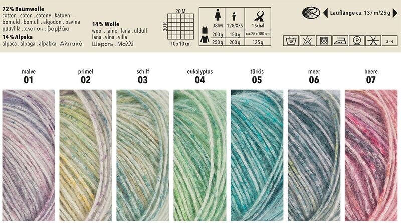 Provence Color - 25g. - Farbe 0005 - Türkis Provence Color - 25g. - Farbe 0005 - Türkis