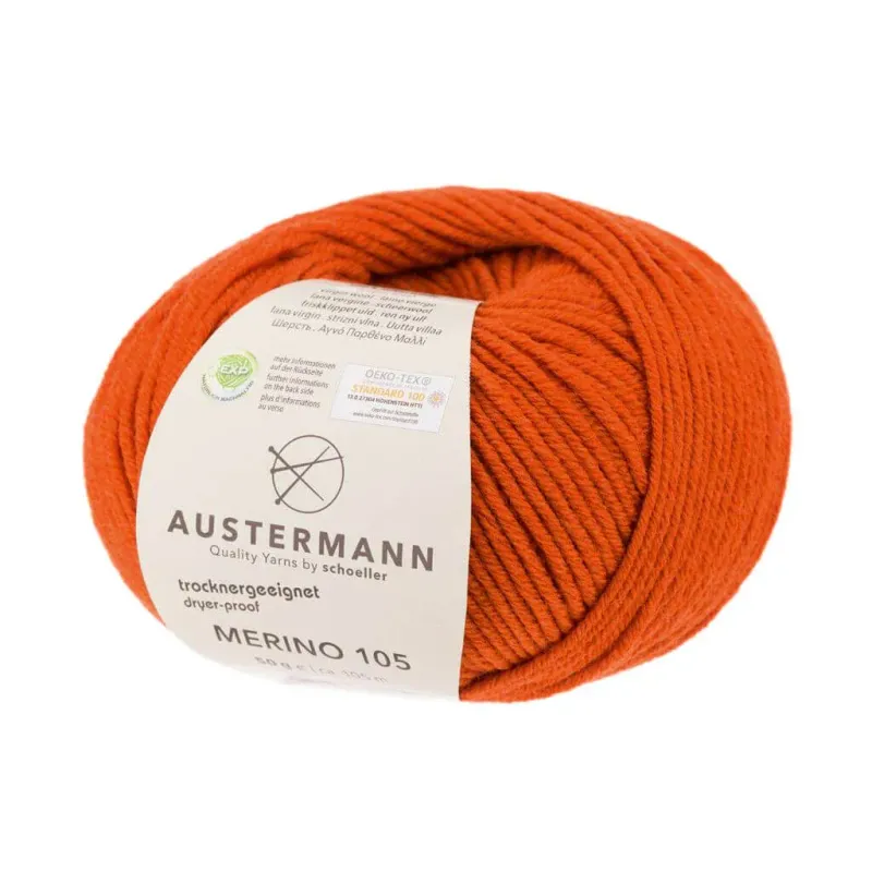 Austermann Merino 105 - Farbe 367 / Lot 6766 Austermann Merino 105 - Farbe 367 / Lot 6766
