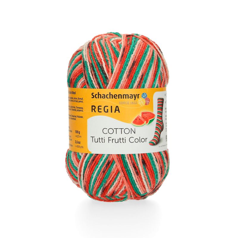 Regia Cotton Color Tuttio Frutti - 02421 Regia Cotton Color Tuttio Frutti - 02421