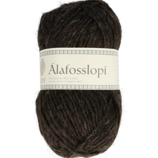 Alafoss Lopi - Farbe 0052 - schafschwarz Alafoss Lopi - Farbe 0052 - schafschwarz